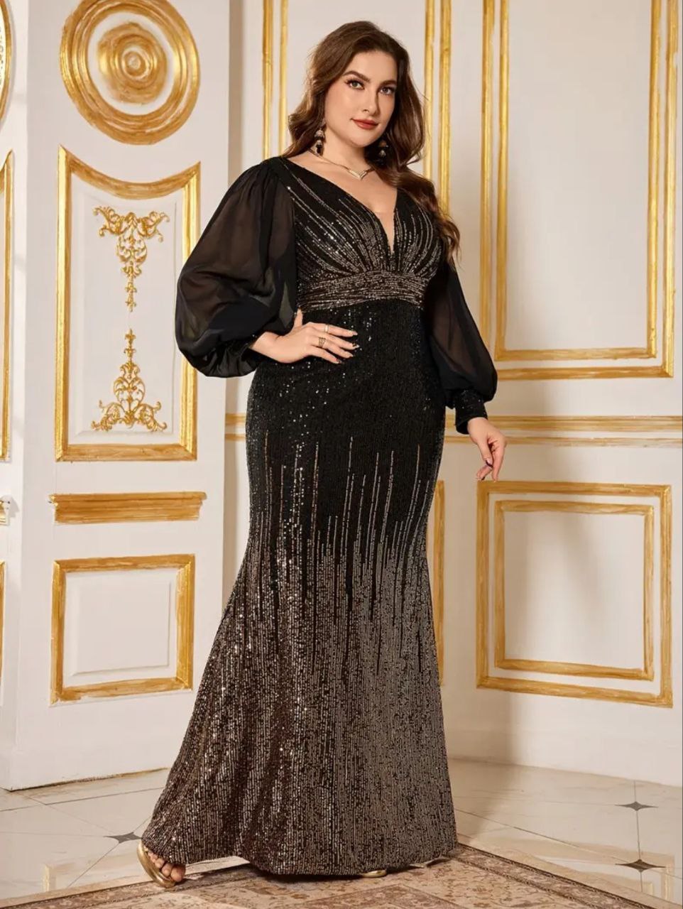 فستان كود 7496